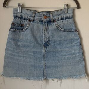 Pull&Bear, Denim Mini Skirt, size: S, good condition like old style